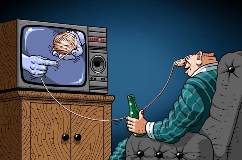 Телевизор негативно влияет на умственное развитие