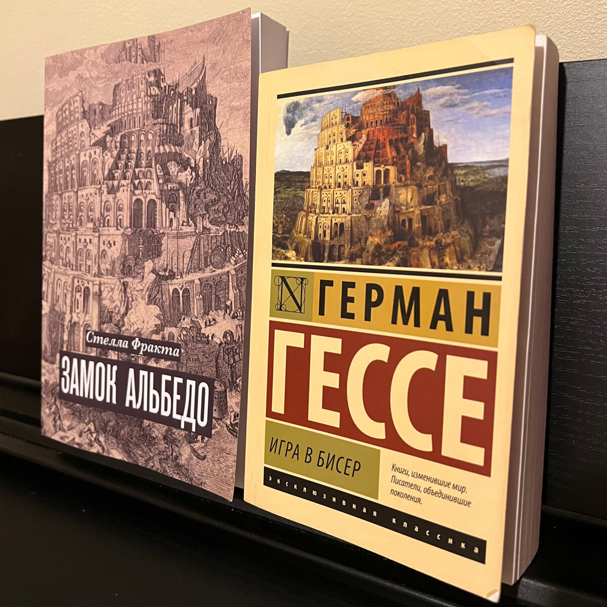 Герман Гессе «Игра в бисер», Стелла Фракта «Замок Альбедо», Вавилонская башня Брейгеля и фон Преннера