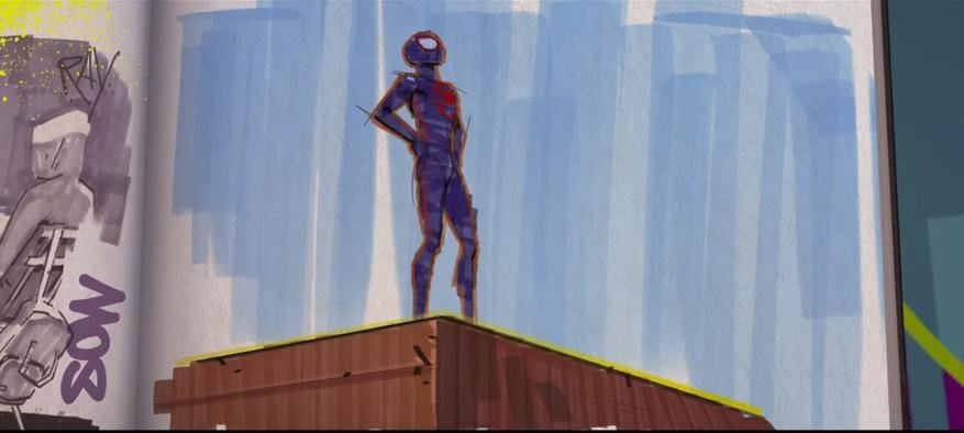 Screenshot from trailer Spider-Man: Across the Spider-VerseАвтор: Sony Источник: youtu.be