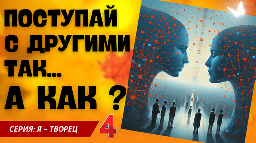 Поступай с другими так.....А как? Серия : Я - Творец - 4. Ченнелинг с Леной Лавру