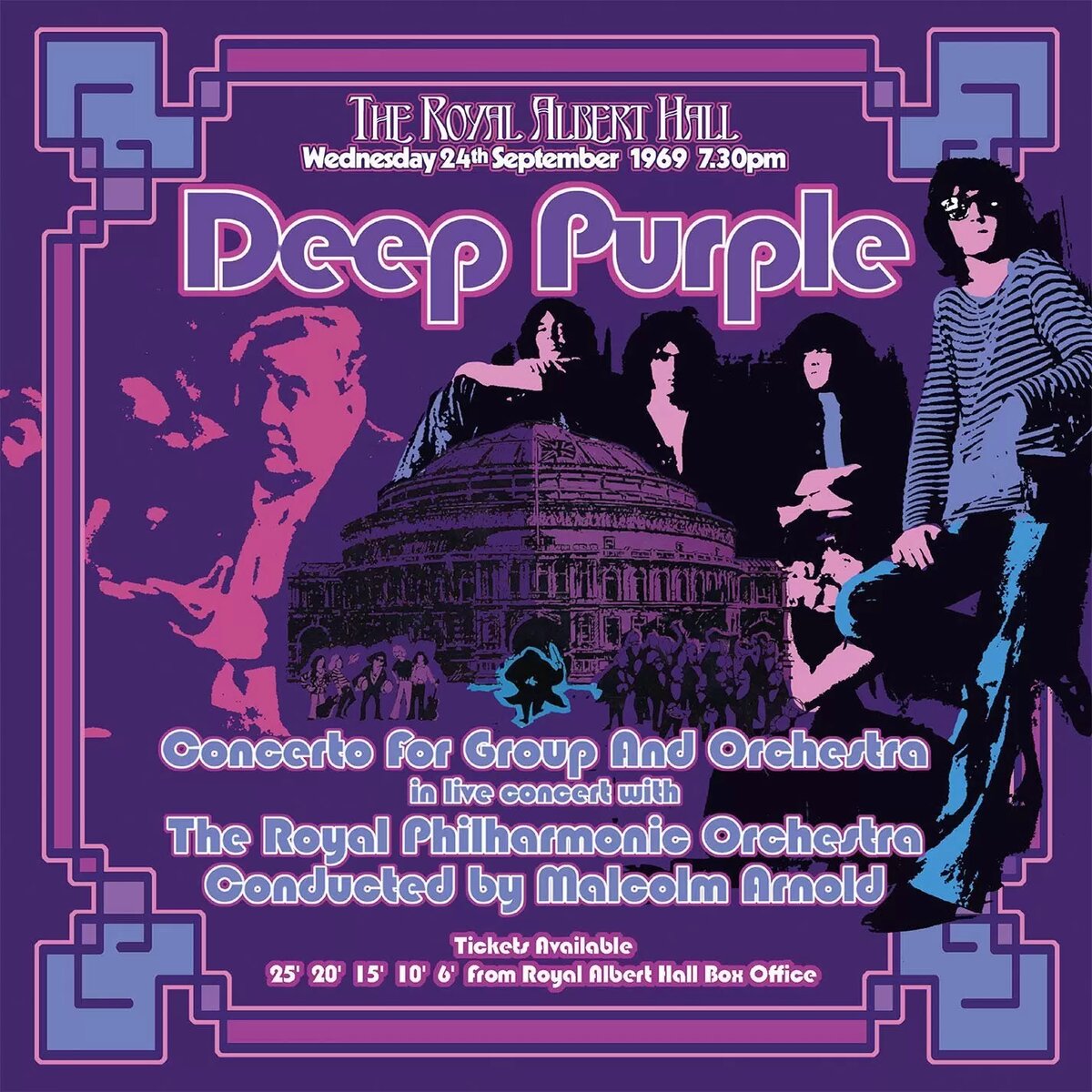 Альбом Deep Purple: Concerto For Group And Orchestra 1970 год