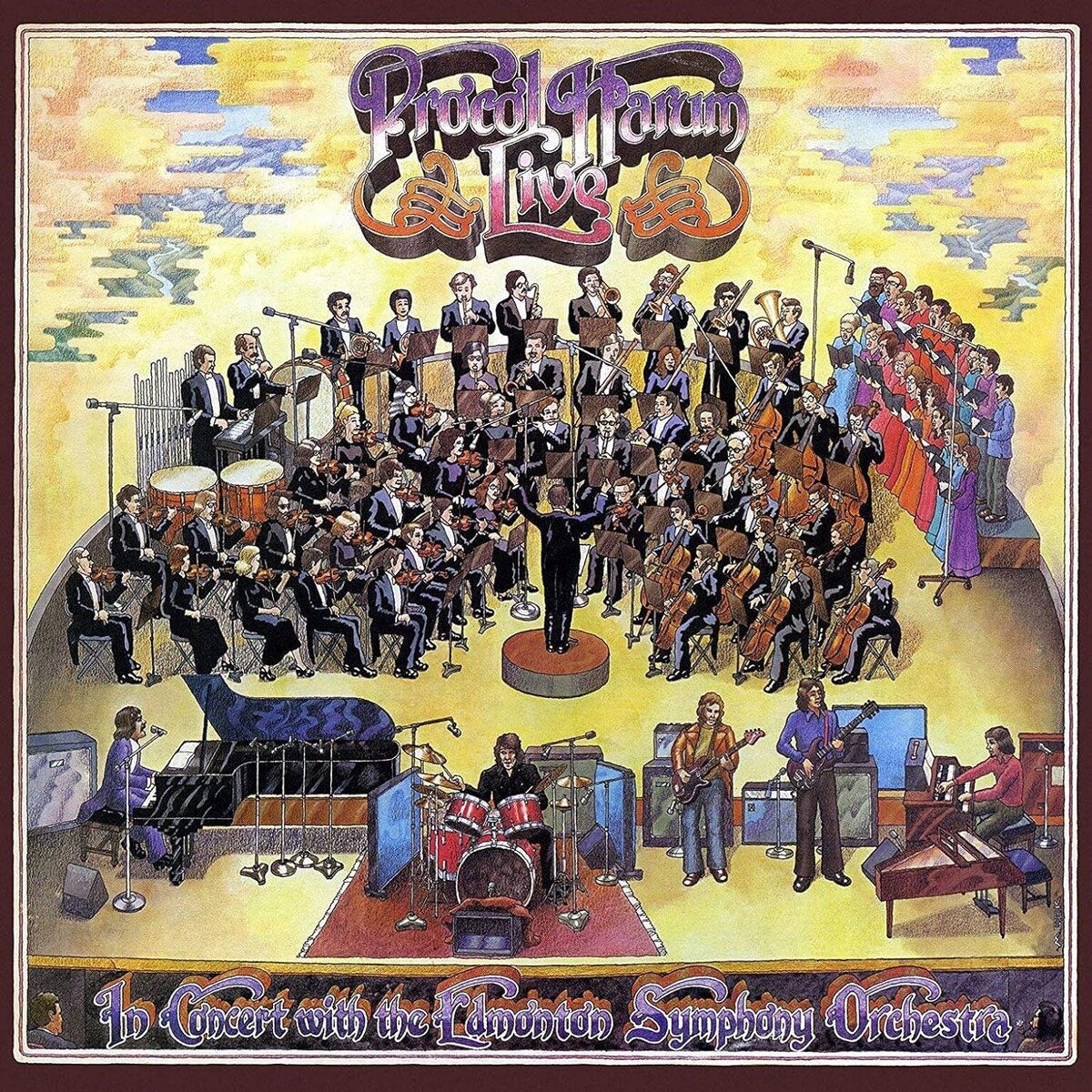 Альбом Procol Harum Live: In Concert with the Edmonton Symphony Orchestra 1972 год
