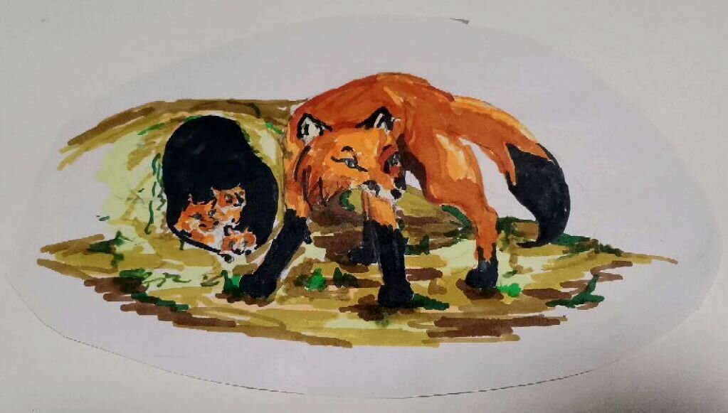 Рисунок: Валя Леончик