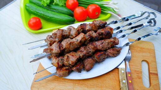 Шашлык с такой мариновкой получается сверхмягким! Mediterranean kebab!