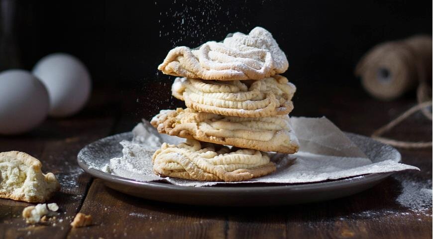 печенье с маргарином и яйцами как в детстве пошаговый рецепт | Дзен