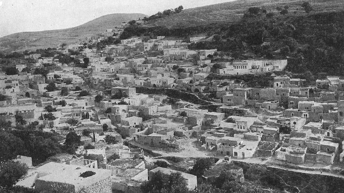 Цфат, Израиль, 1908 год.