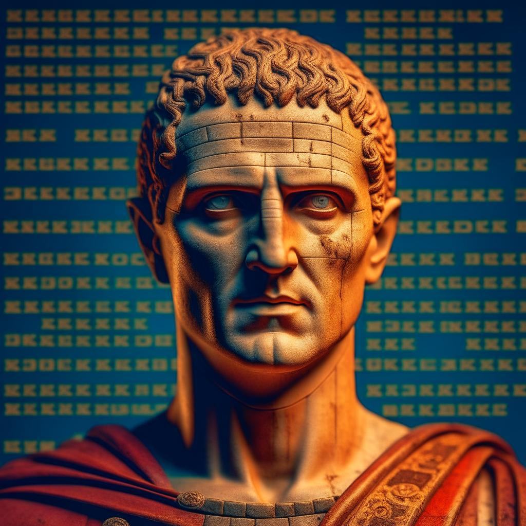 Пример запроса для генерации изображения Gaius Julius Caesar using neural networks