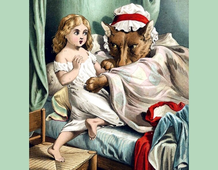 Как Красная Шапочка могла спутать Серого Волка с Бабушкой?