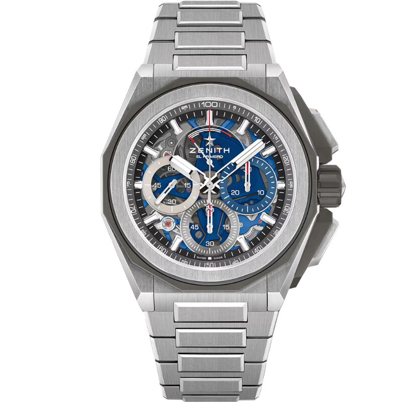 Часы Zenith Defy Extreme в 45 мм титановом корпусе со скелетонизированным циферблатом