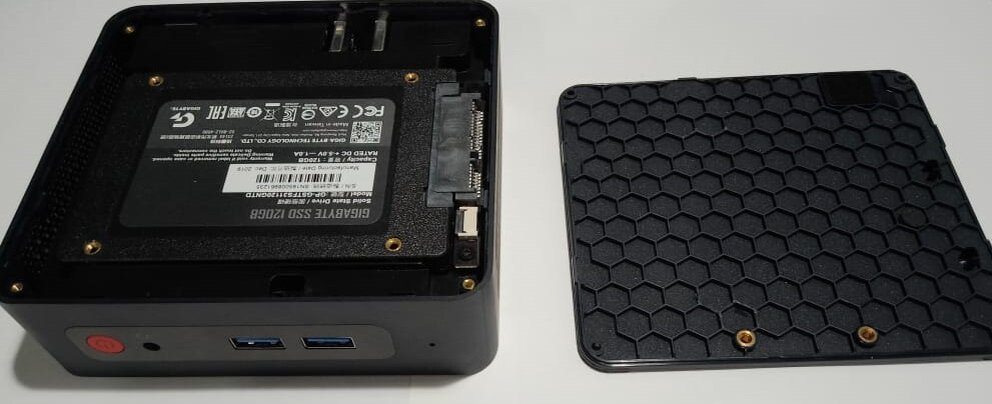 вид со снятой крышкой Mini S12