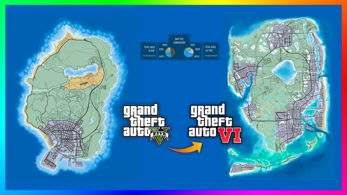 GTA 6 Map. Карта ГТА 6. ГТА 6 карта официальная. Картка гта6.