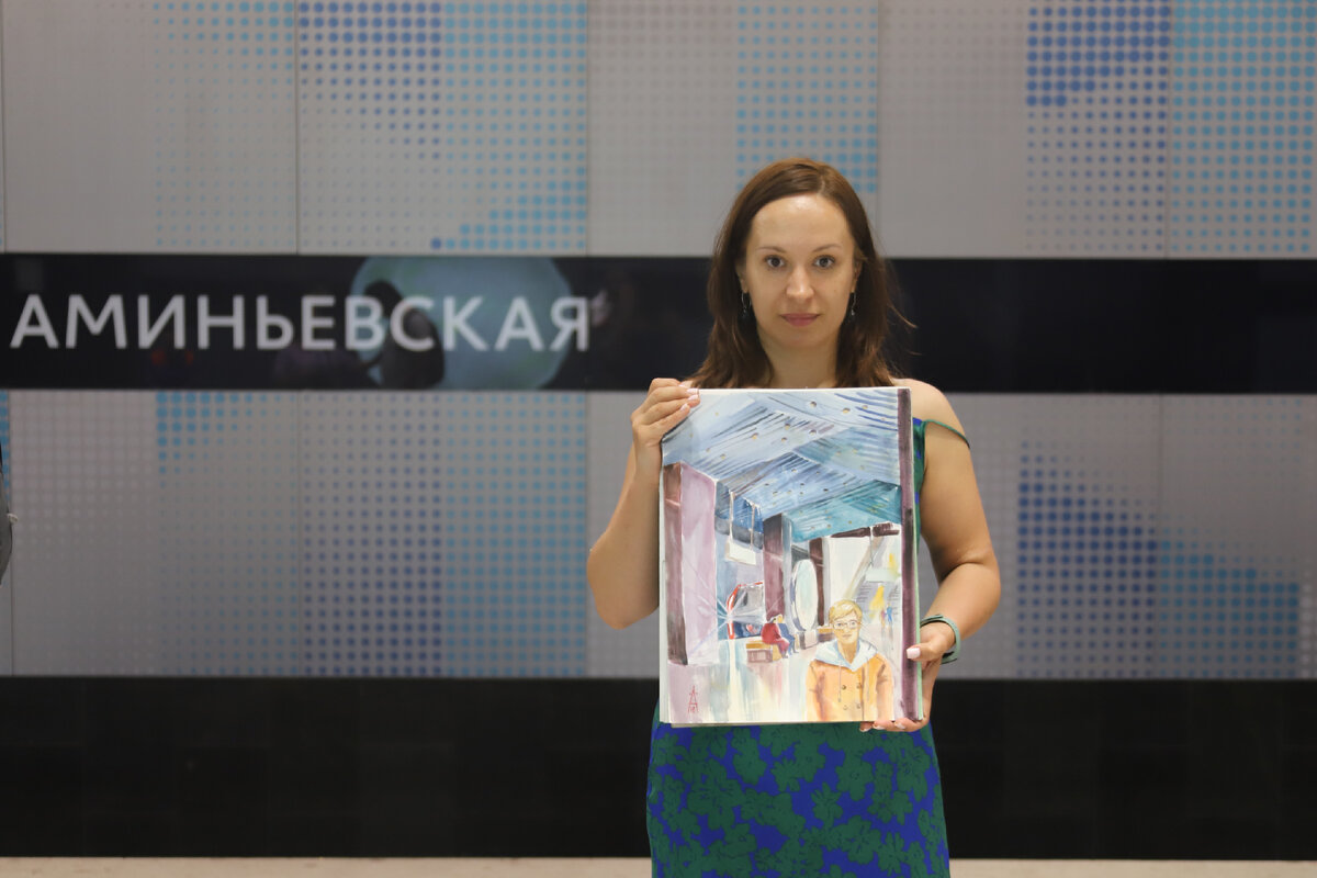 Десятчикова Алена. Волны на Аминьевской. Фотограф - Лесин Тимофей