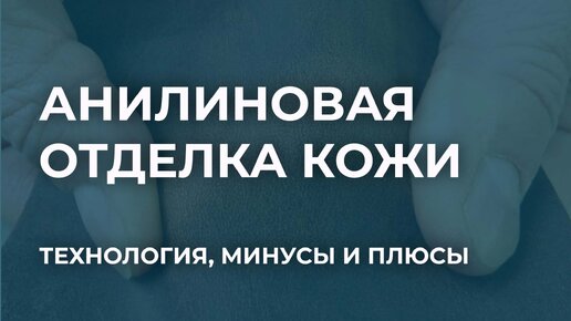 Анилиновая отделка кожи. Плюсы и минусы анилиновой отделки. Технология производства кожи