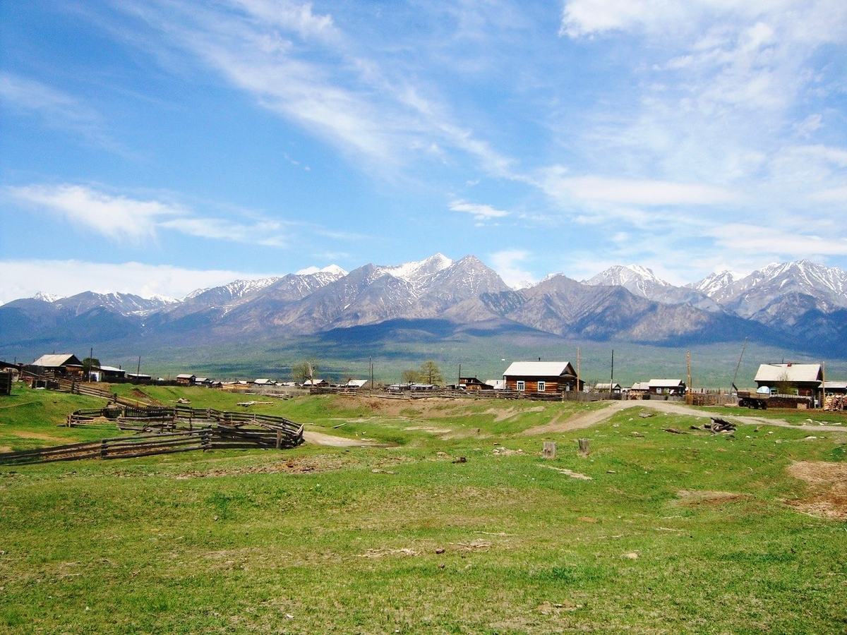 Тункинская Долина село Кырен