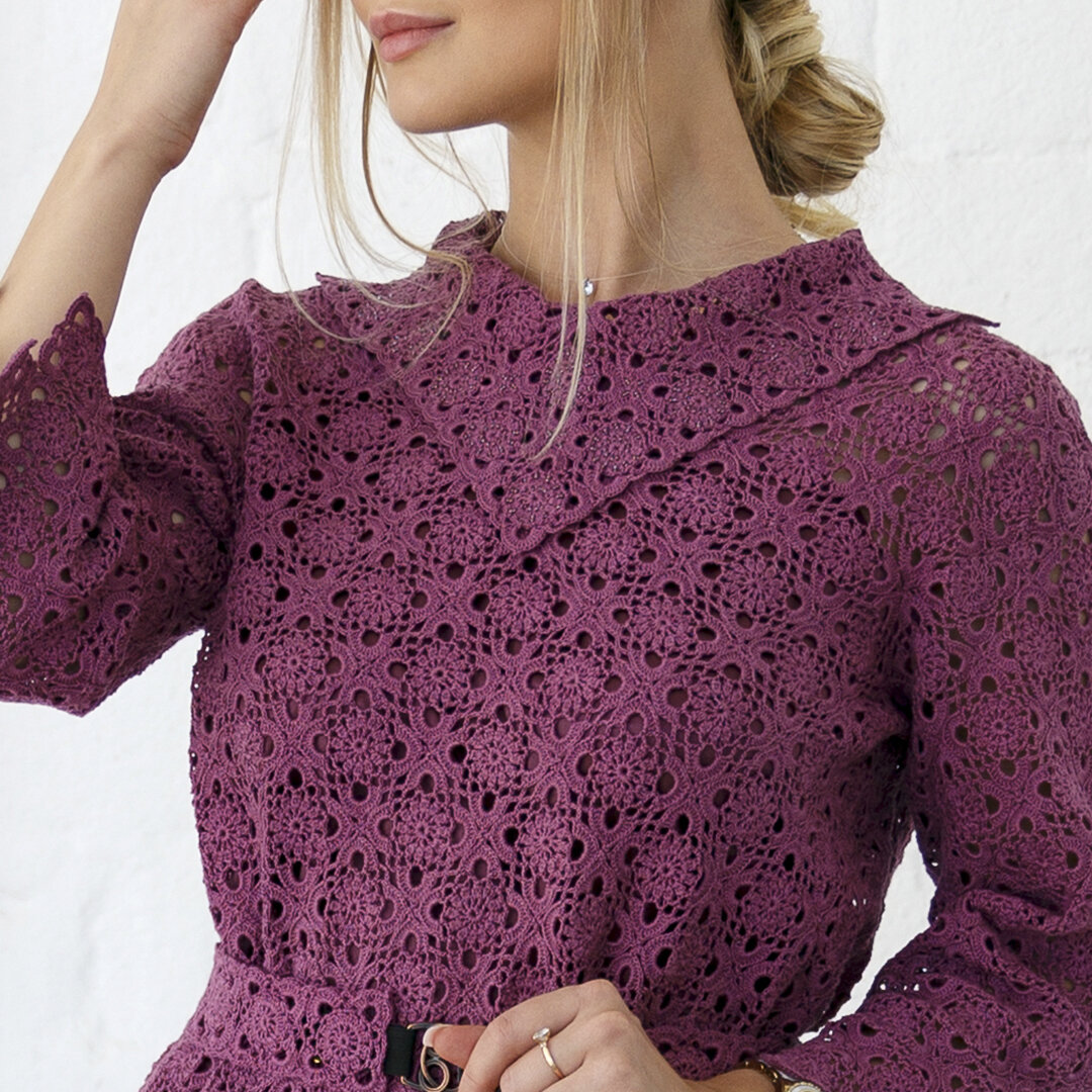 Воротник в форме косынки