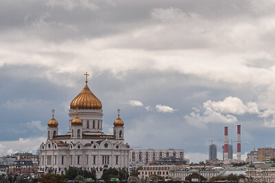    Пасмурная погода в Москве ©Мария Шуревская РИАМО