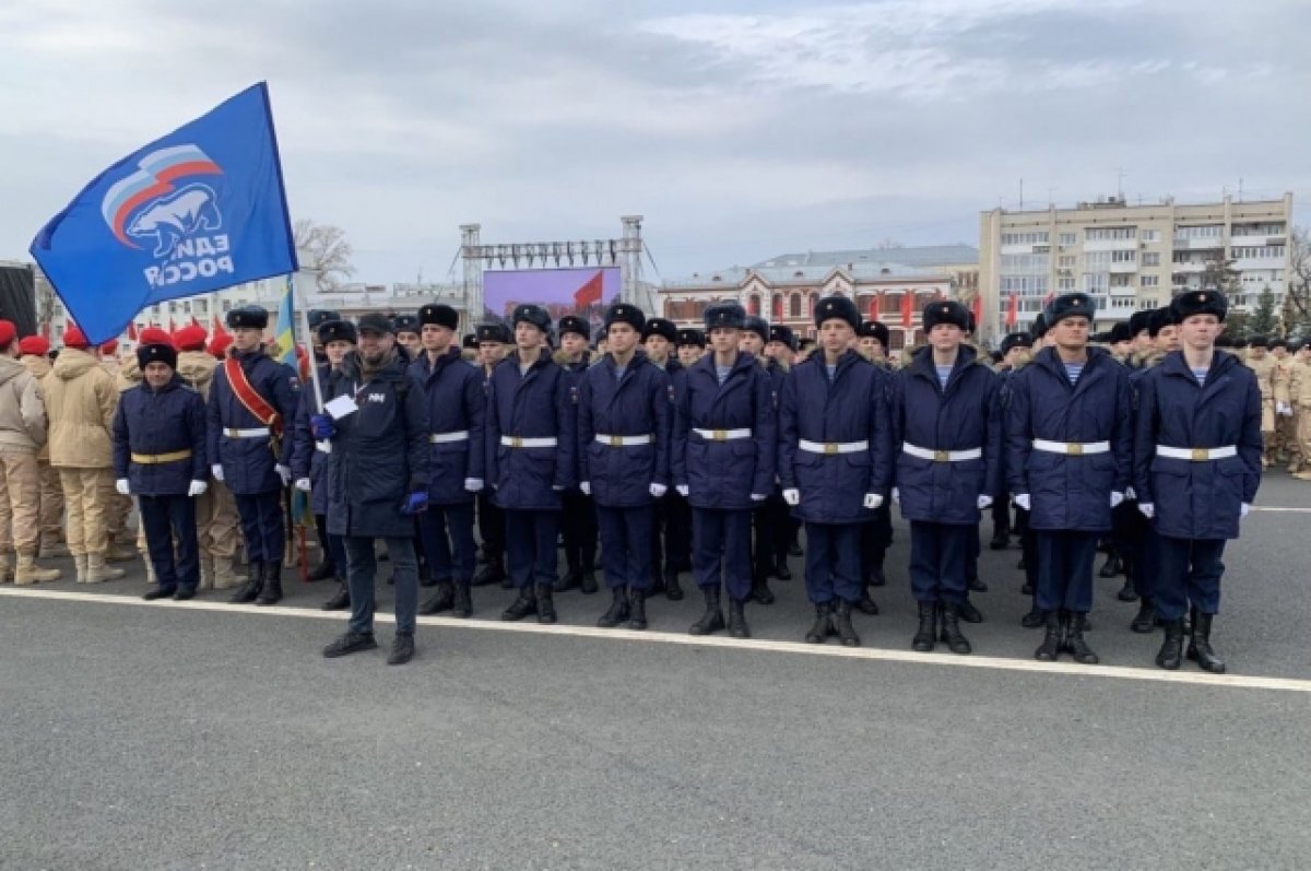    Кадеты из Уфы приняли участие в Параде Памяти в Самаре