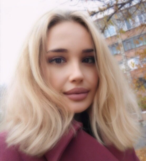 без замутнения и фильтра не могу, это хоть немного скрывает моё косоглазие, а я не хочу травмировать вашу психику этим жутким зрелищем.