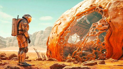 Астронавт обнаружил на Марсе загадочную форму жизни возрастом 2 миллиона лет