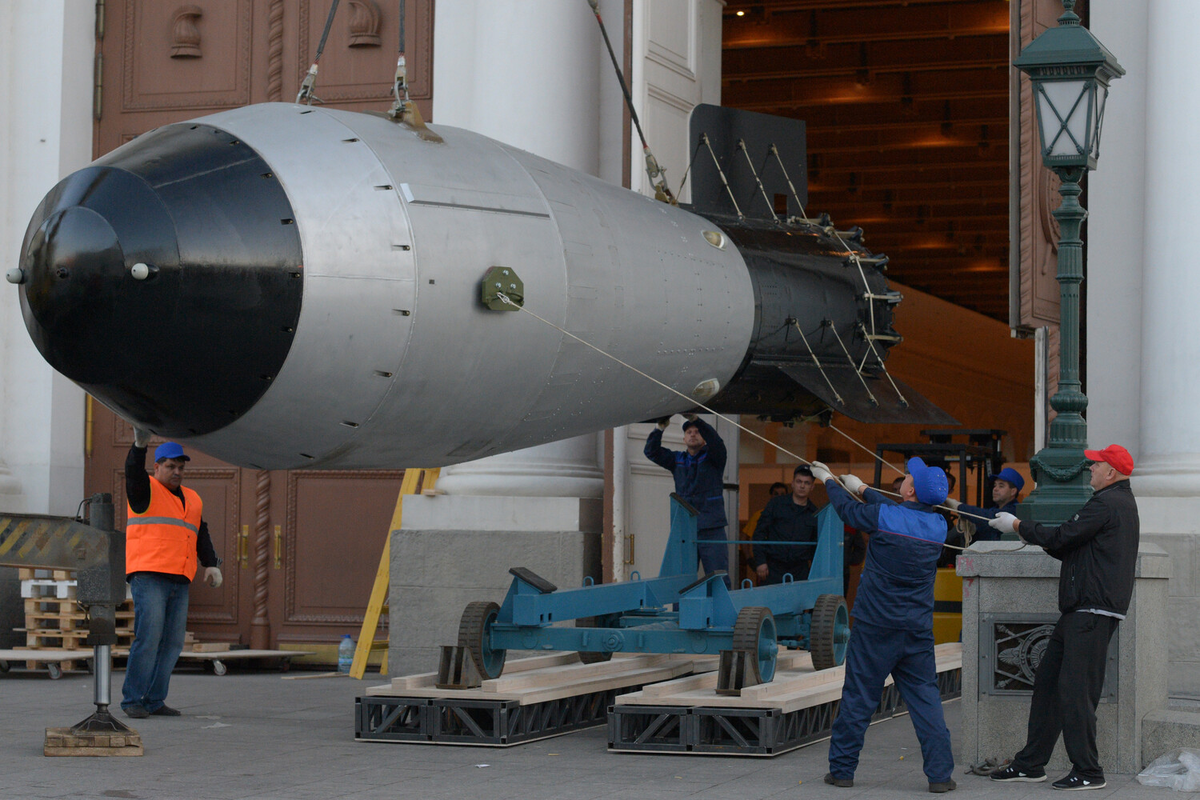 Копия термоядерной «Царь-бомбы» / Фото: Михаил Воскресенский/РИА Новости
