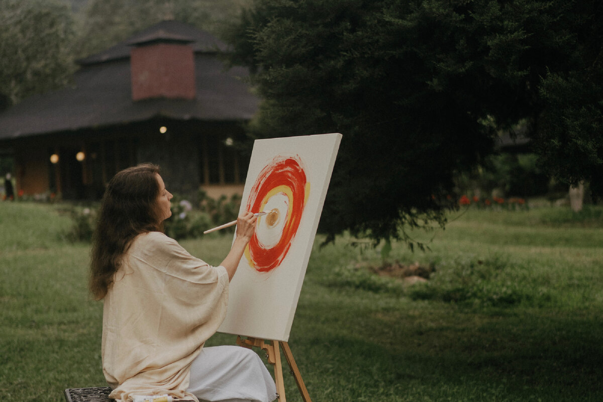 Процесс потокового рисования