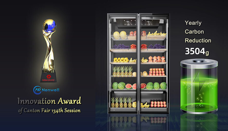 Холодильник со стеклянной дверью Nenwell получил награду за инновации на Кантонской ярмарке