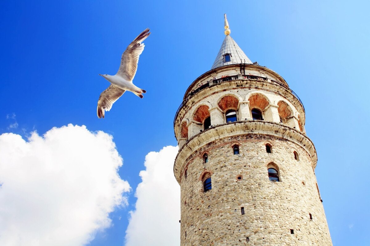 Турция Стамбул Галатская башня