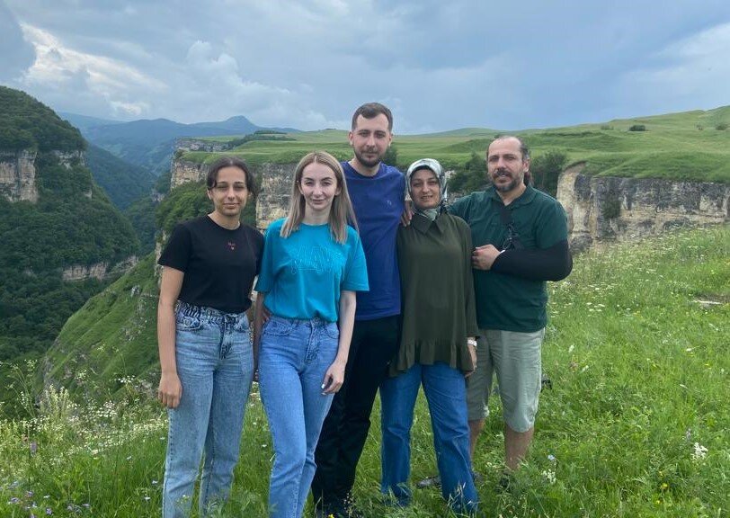 Это фото в нашем родовом селе за день до свадьбы