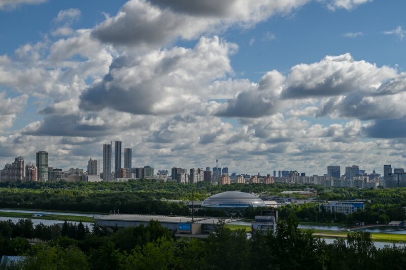 Москва: Фото: Александр Погожев REX