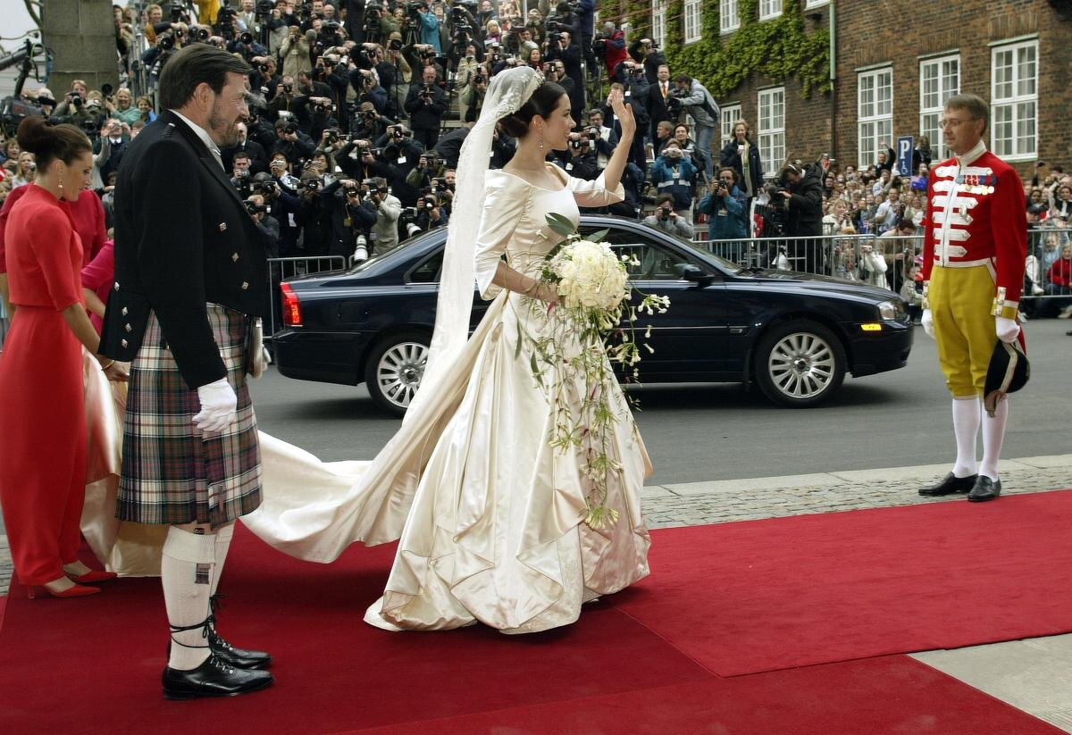 Мэри в день свадьбы