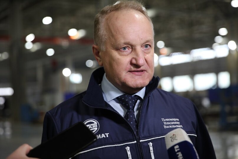 Генеральный директор компании ОАО "РИАТ" - Владимир Пономарев. 