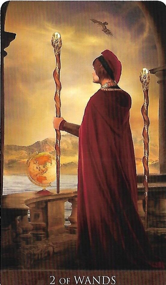 2 жезлов таро уэйта. 2 посохов. 2 жезлов таро. 2 посохов. Двойка жезлов уэйт.