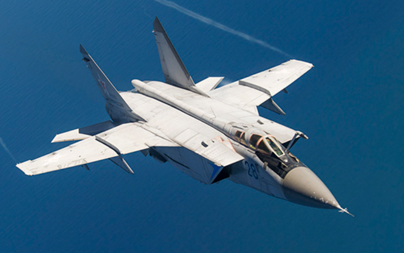    МиГ-31 с гиперзвуковым комплексом «Кинжал» / mil.ru