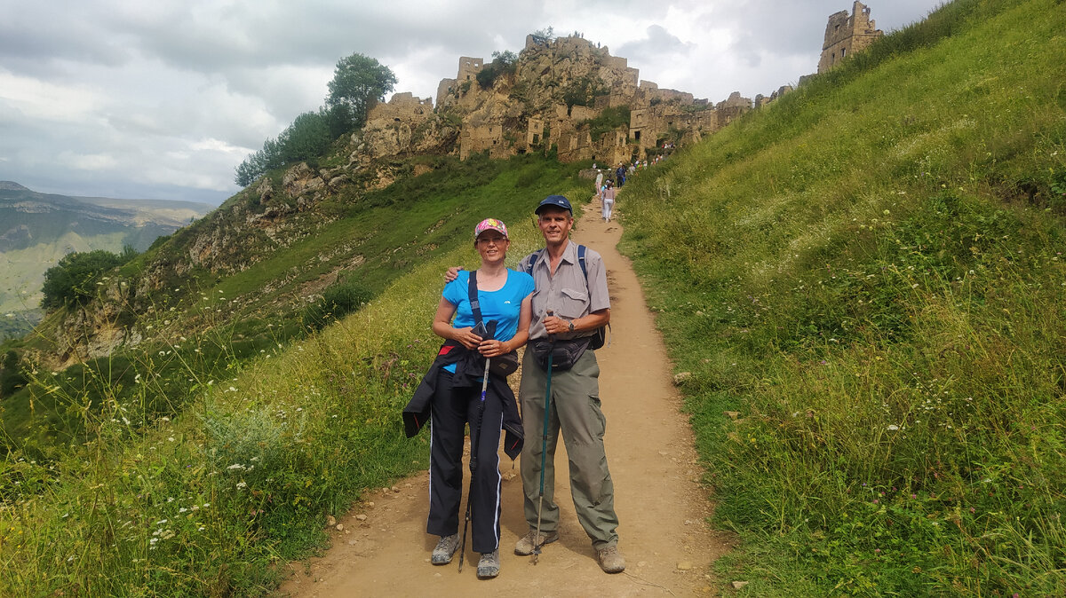 На тропе к аулу Гамсутль