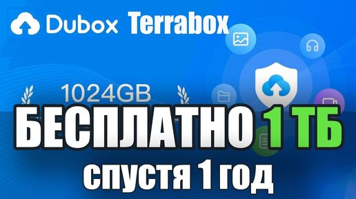 Terrabox/Dubox Бесплатный 1ТБ. Проверим данные после 1 ГОДА