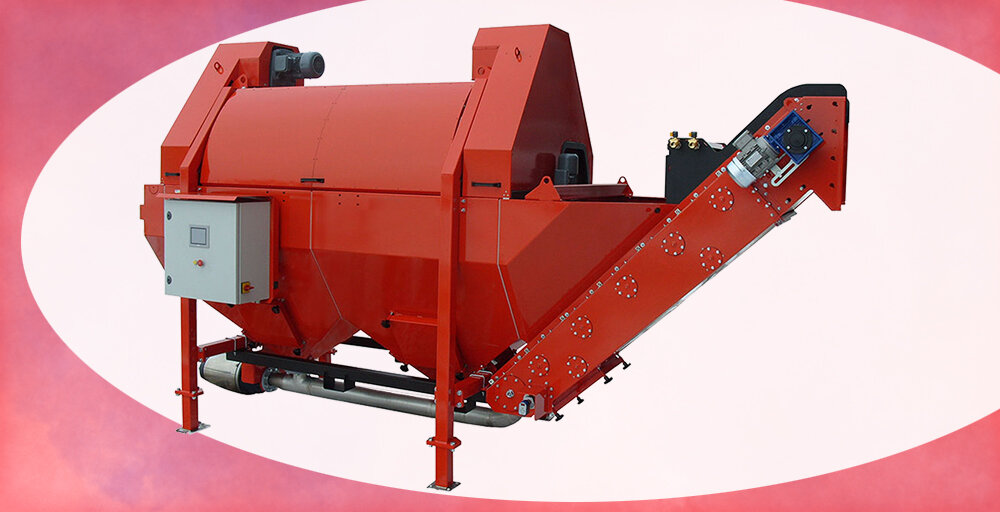 Линия мойки корнеплодов