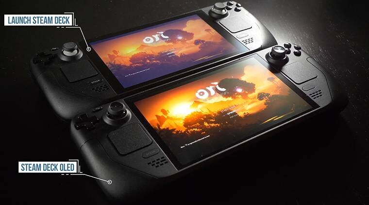 Отличия LCD и OLED версий Steam Deck.