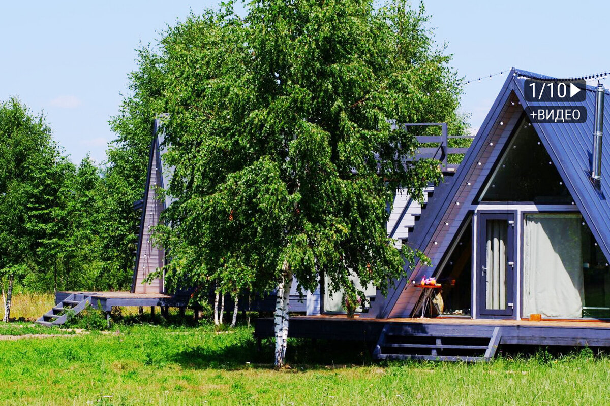Глэмпинг Woody Village Riverside, Пантелеево, Московская область