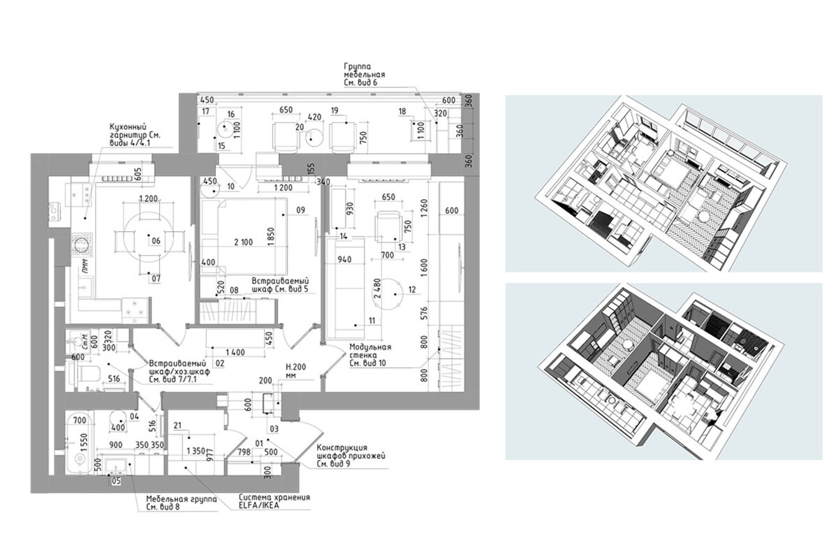 ARCHICAD | ИНТЕРЬЕР