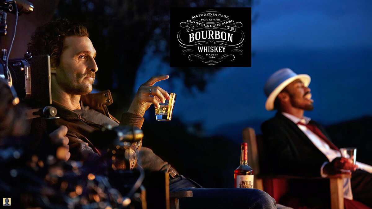 Актер Мэттью Макконахи креативный директор Wild Turkey. 