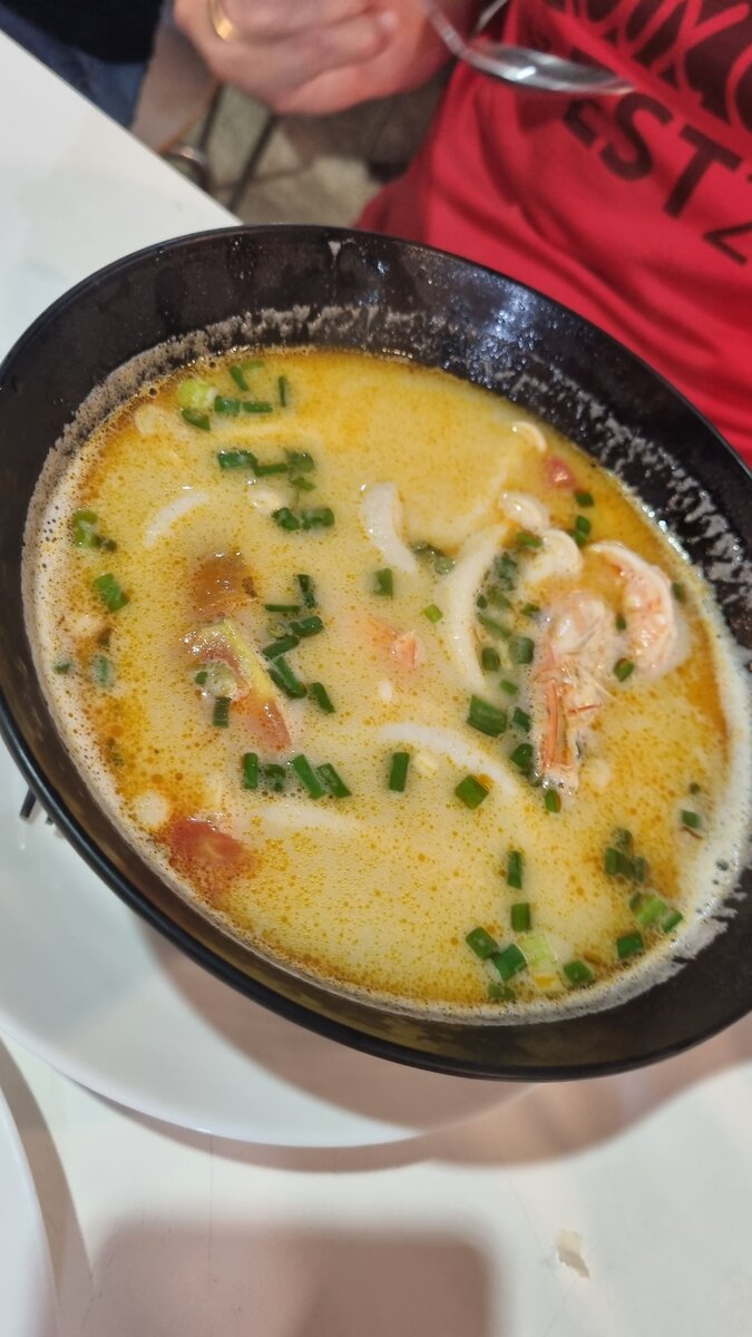 Из личного архива, тайская еда суп том-ям