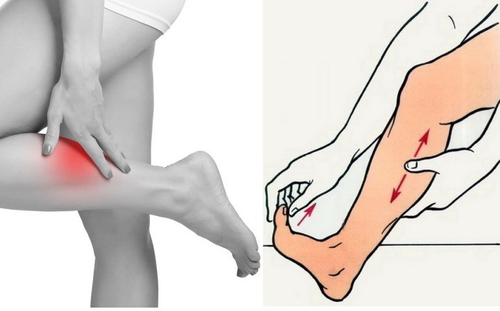 Почему судорога стопы. Судорога икроножной мышцы.
