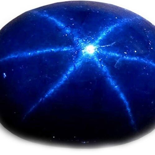 Звёздчатый сапфир.