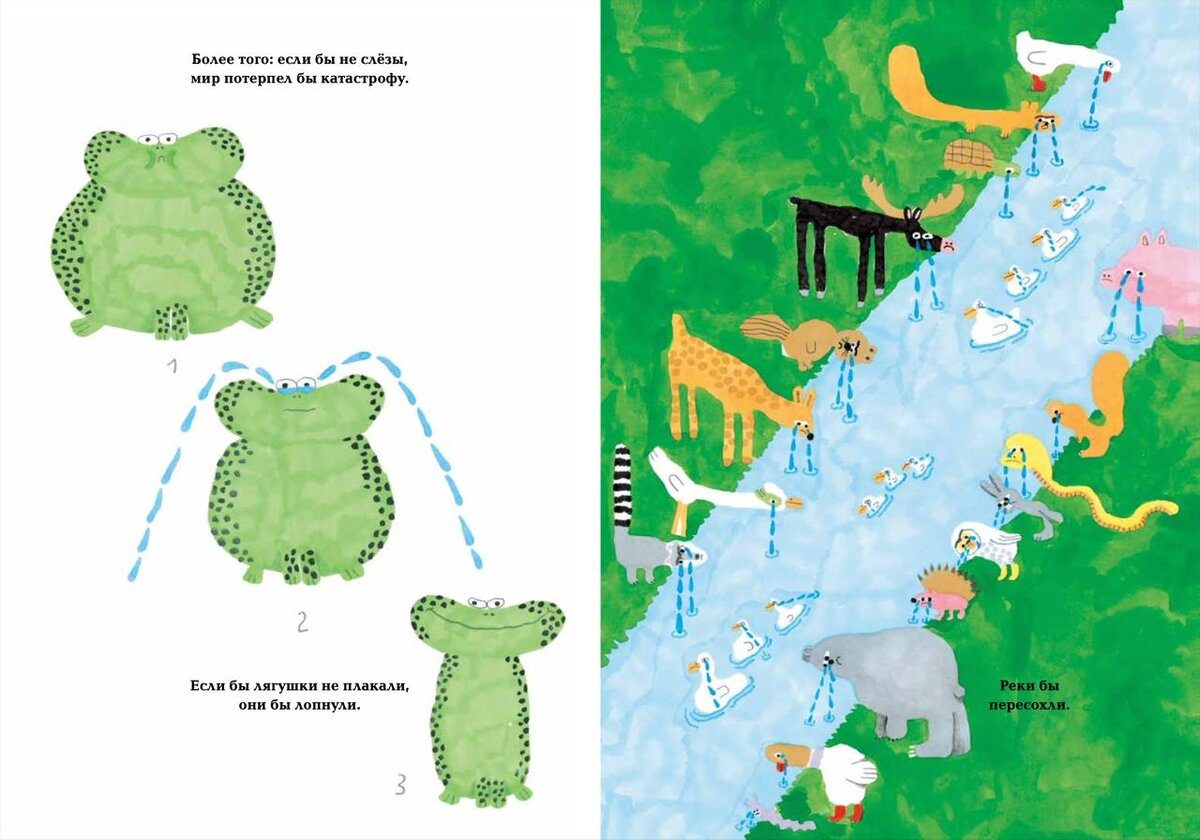 Ноэми Вола. Если плакать как фонтан (Альпина Дети, 2023). Иллюстрации Ноэми Вола. Перевод с английского.