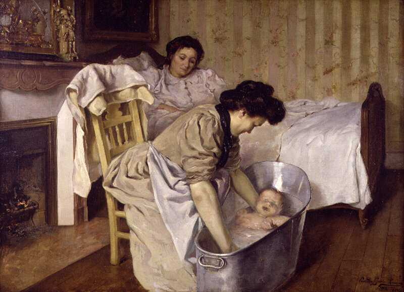 Леопольд Гарсия Район "Купание ребенка"