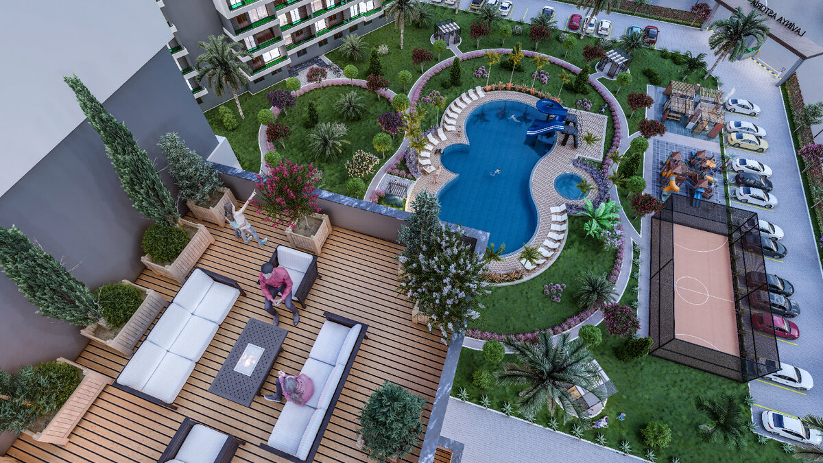 Комплекс Alioğlu Lavinya Astoria в Мерсине, Мезитли