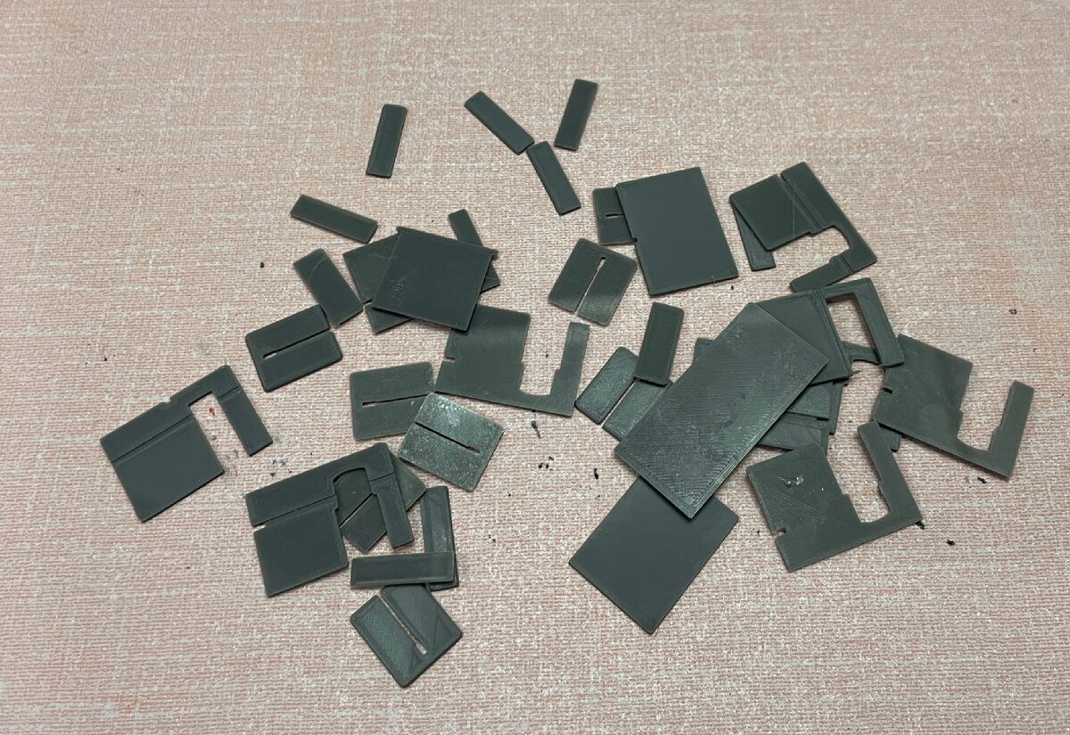 Перегородки, кровати 