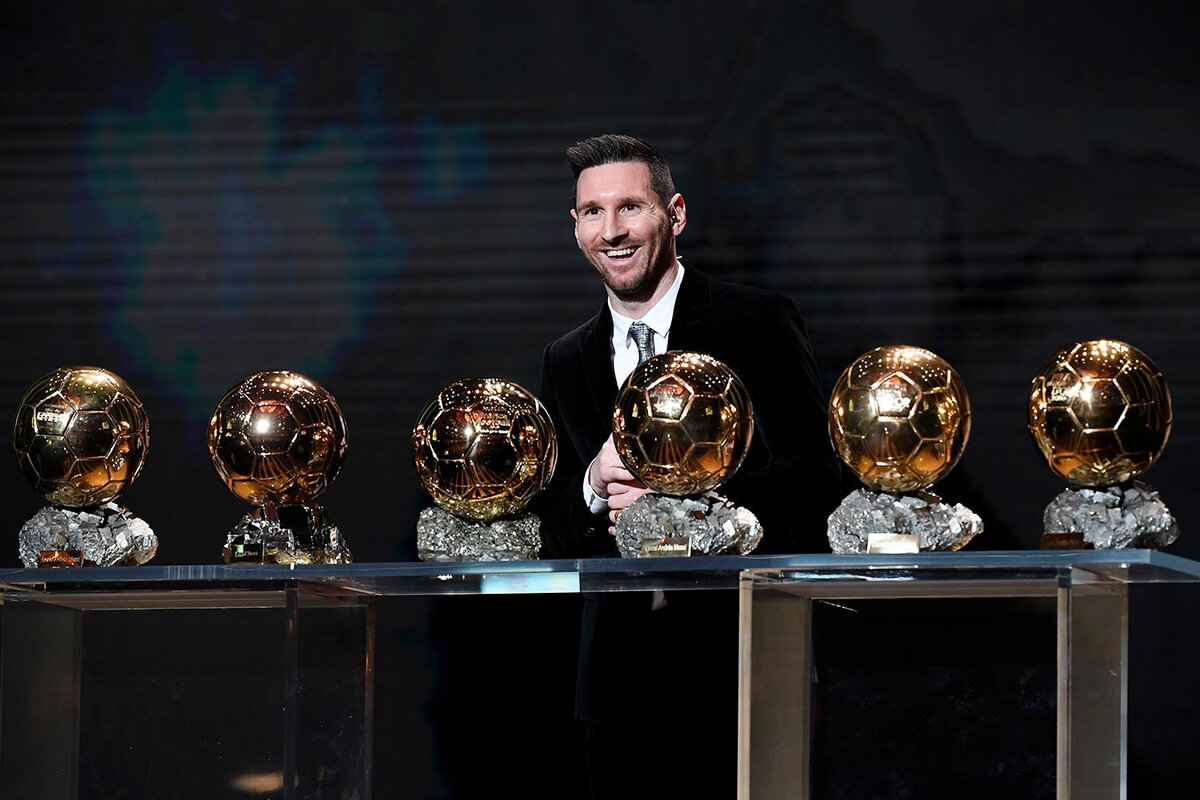 Лионель Мессии и его Золотые мячи(6*)