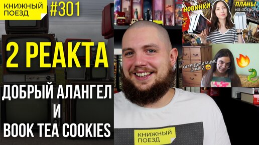 📚🚂 Смотрим Добрый Алангел и Book tea cookies