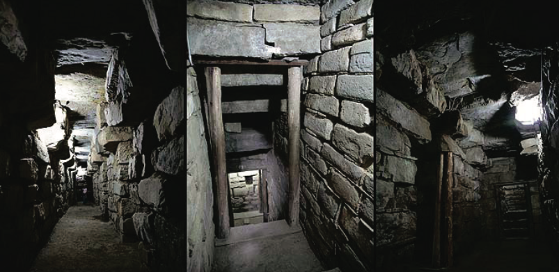 Помещения внутри Кастильо. Изображение взято из книги А. Ю. Склярова «Перу и Боливия задолго до инков», издательство ВЕЧЕ, 2011 
